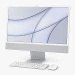 Apple iMac 24" met M1 Chip- 7-Core GPU- 8-Core CPU- 8GB Ram- 256GB SSD- 4.5K Zilver- Office pakket