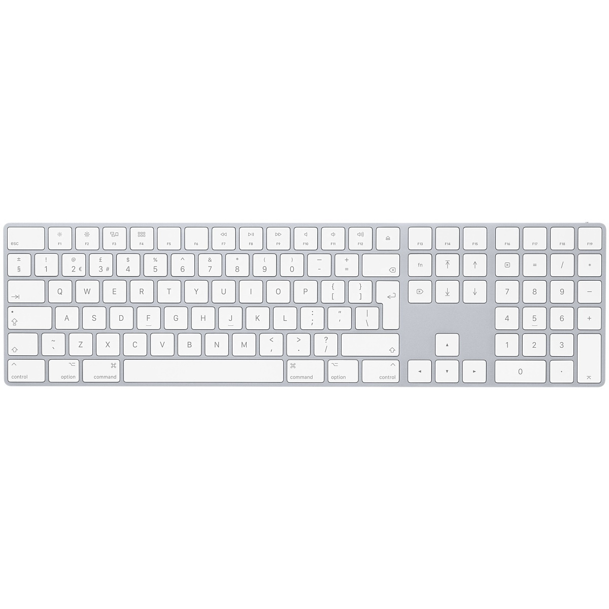 Megic keyboard num Magic Keyboard met numeriek toetsenblok voor Mac-modellen met Apple silicon Nederlands - Wit - Afbeelding 1
