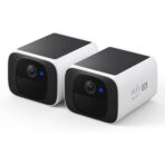 Eufy S220 SoloCam 2K- 2 Solar Camera's - Wit