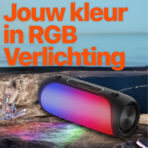 Xssive Bluetooth Speaker - 15W Krachtig Stereogeluid - IPX5 Waterdicht - RGB-verlichting - TWS-functie - FM Radio - Afbeelding 6