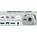 Xssive XSS-PJ02 Ultra HD Multimedia Projector – Draadloze Beamer - Afbeelding 3
