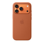 Siliconenhoesje met MagSafe voor iPhone 17 Pro / Terracota