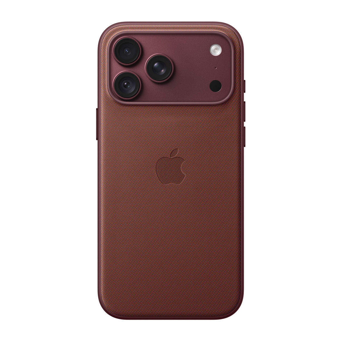 iphone 18 Pro hoesje TechWoven hoesje met MagSafe voor iPhone 18 Pro Burgundy - Afbeelding 1